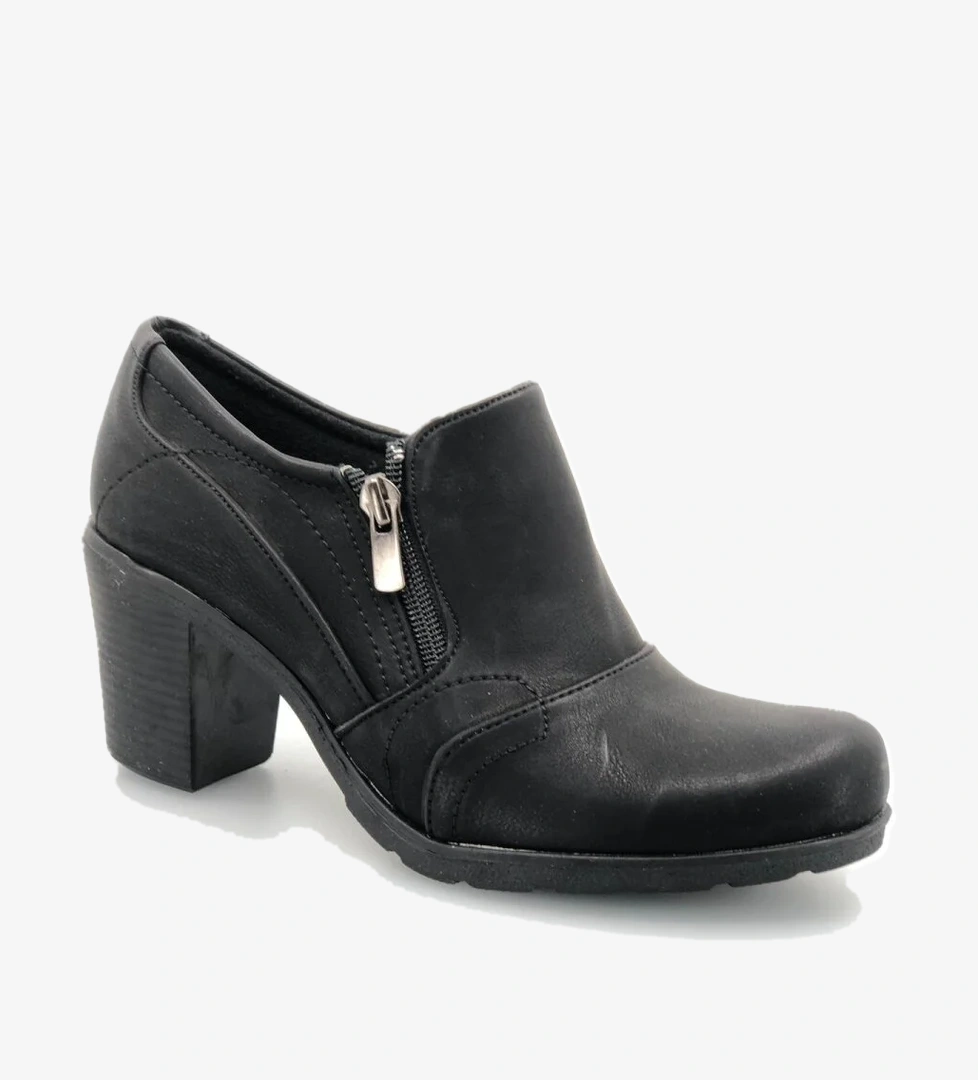 Ayakdaş 895 Topuklu Oxford Kadın Klasik Ayakkabı - Görsel 1