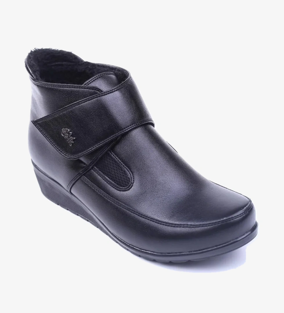 Edik 304 Termo Taban Büyük Numara (38-42) Siyah Kadın Anne Bot model görseli