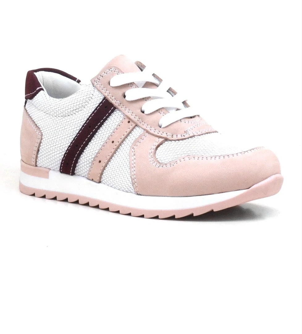 Rakerplus Hakiki Deri Günlük Pembe Kız Çocuk Spor Ayakkabı model görseli