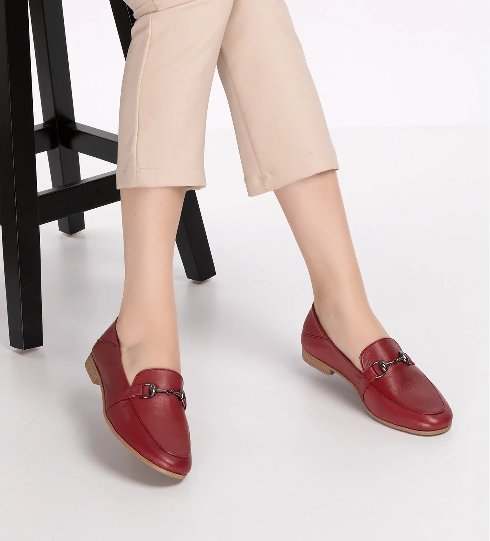 Gondol Hakiki Deri Kadın Babet iz.3501