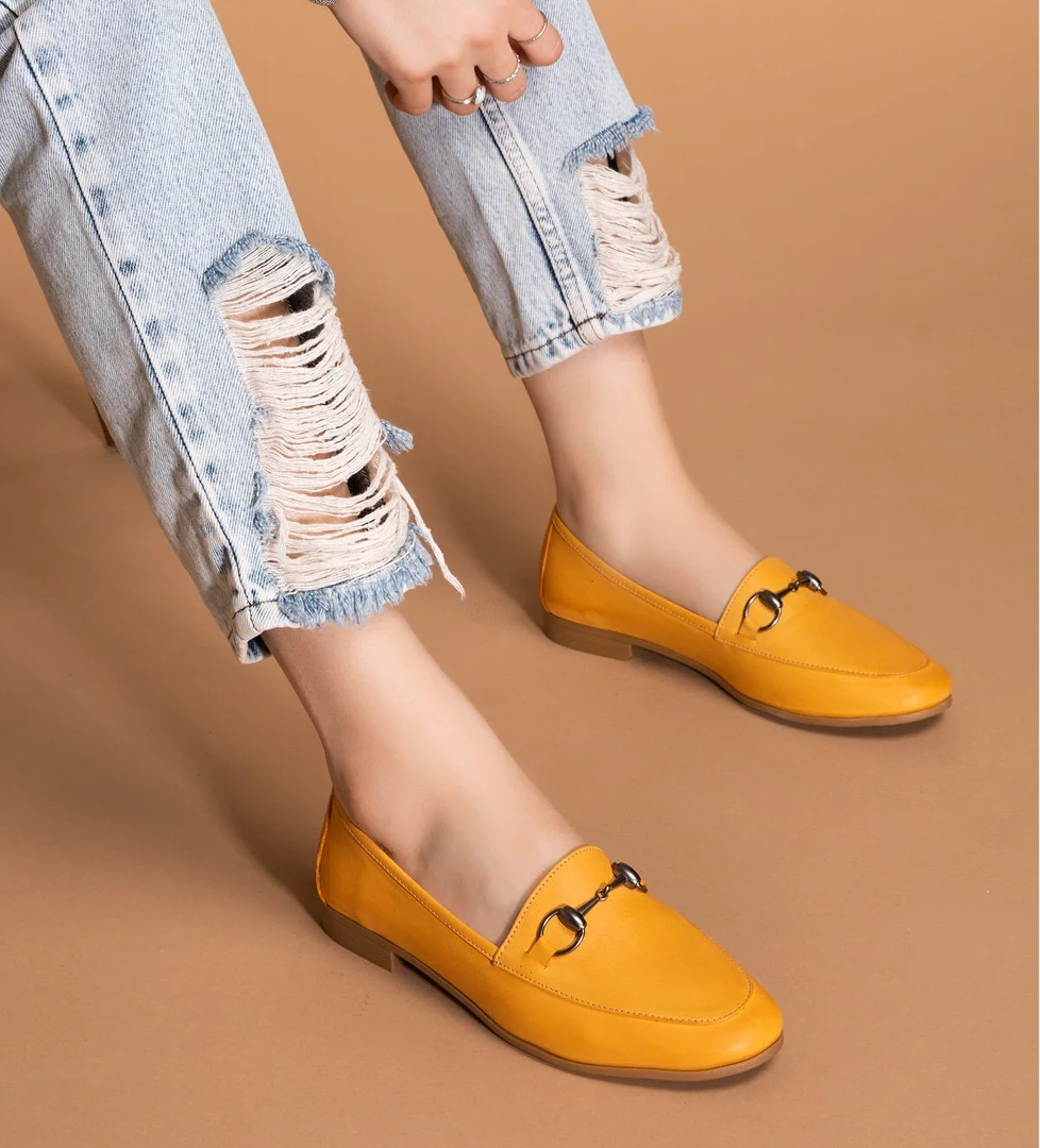 Gondol Hakiki Deri Kadın Babet iz.3501