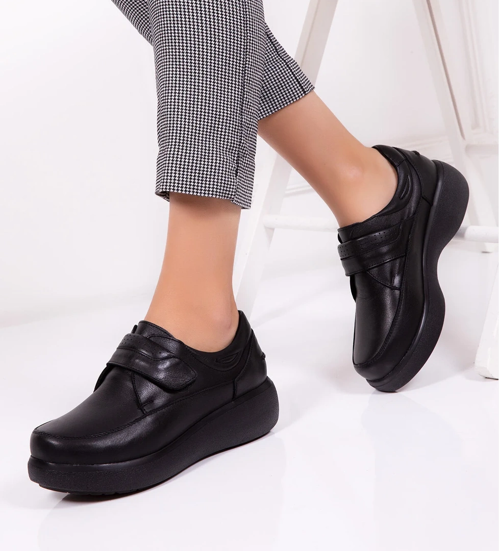 Gondol Hakiki Deri Kışlık Rahat Ayakkabı elnr.5008-1