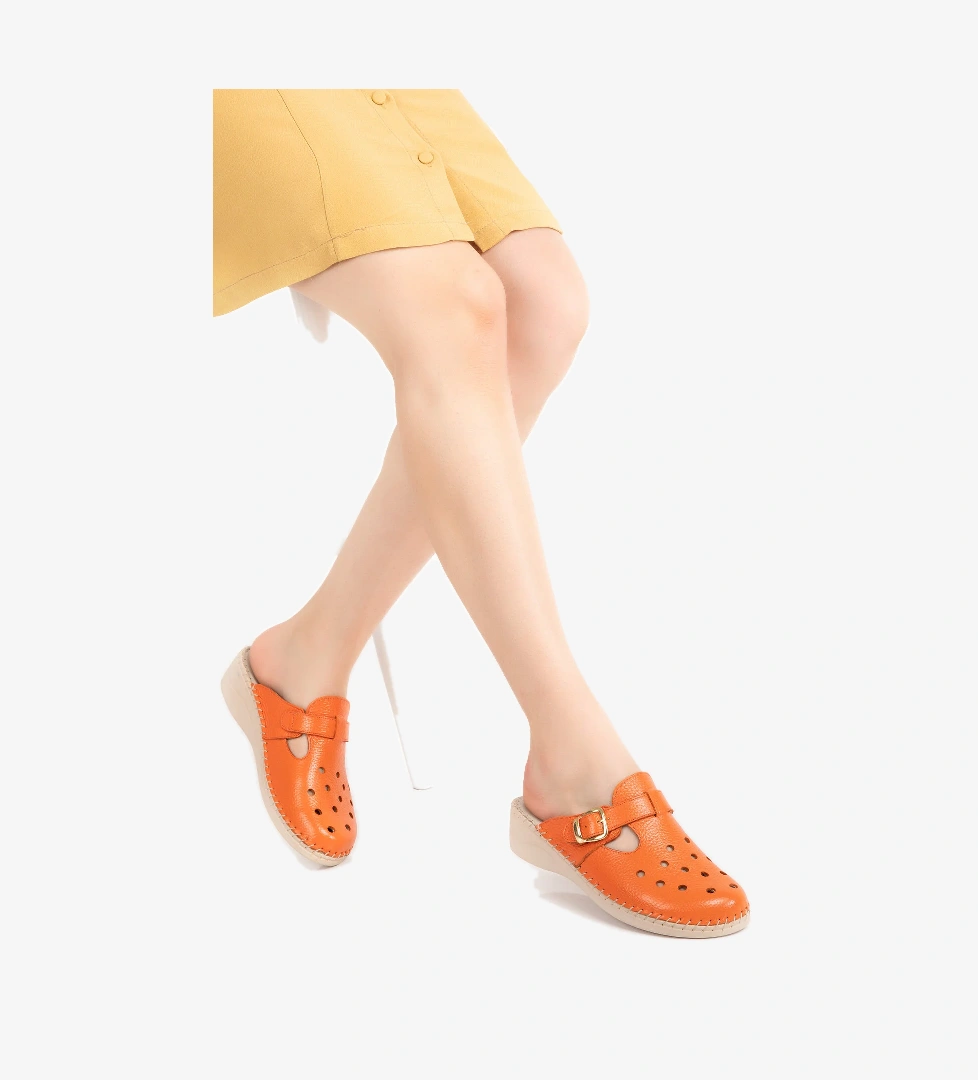 Gondol Ortopedik Deri Sabo Terlik yprk.510