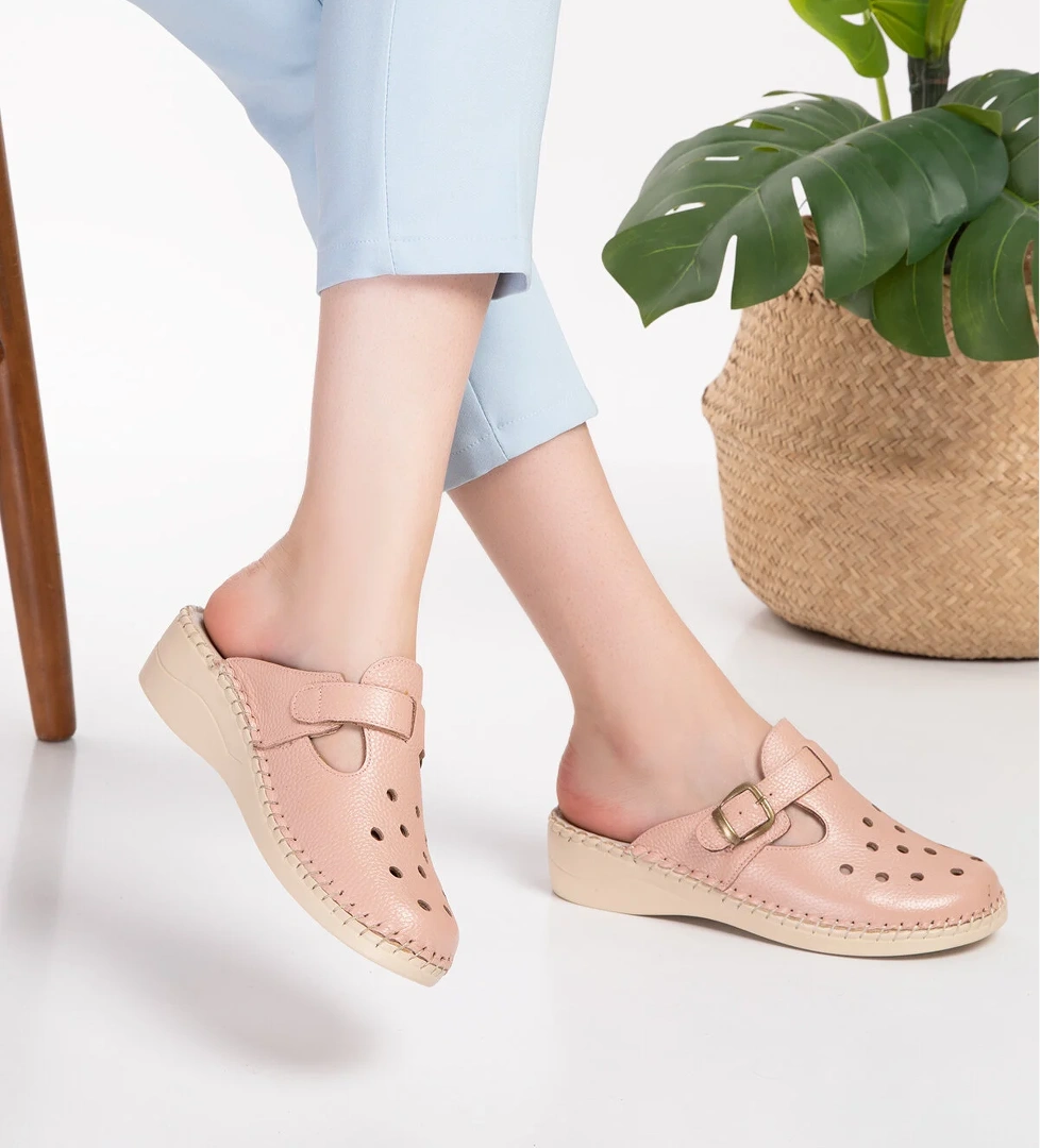 Gondol Ortopedik Deri Sabo Terlik yprk.510