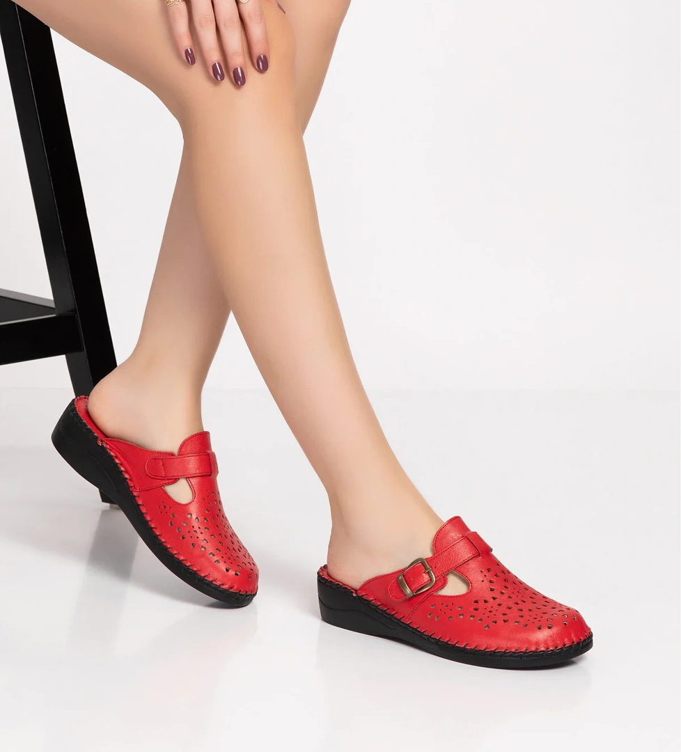 Gondol Ortopedik Deri Sabo Terlik yprk.510