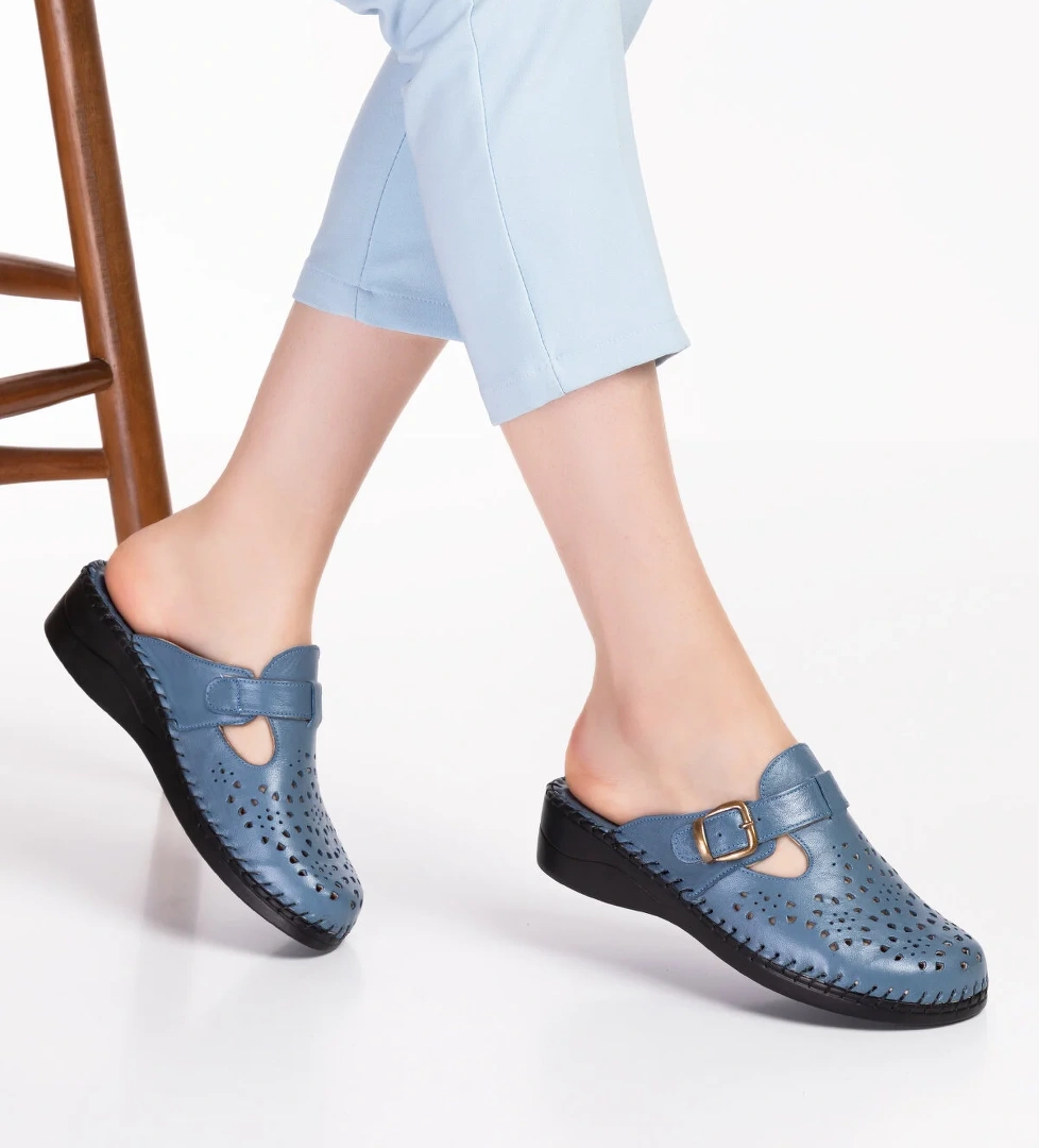 Gondol Ortopedik Deri Sabo Terlik yprk.510