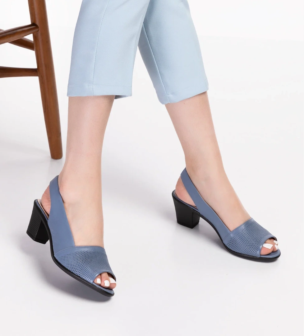 Gondol Kadın Hakiki Deri Klasik Topuklu Ayakkabı vdt.262