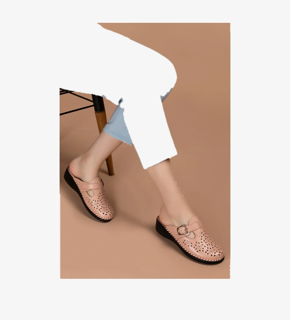 Gondol Kundura Gondol Ortopedik Deri Sabo Terlik Yprk.510 model görseli