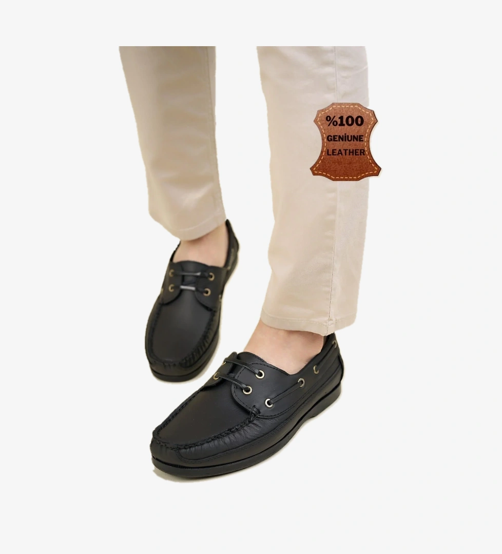MİLLER Garantili Hakiki Deri Erkek Günlük Klasik Casual Ayakkabı
