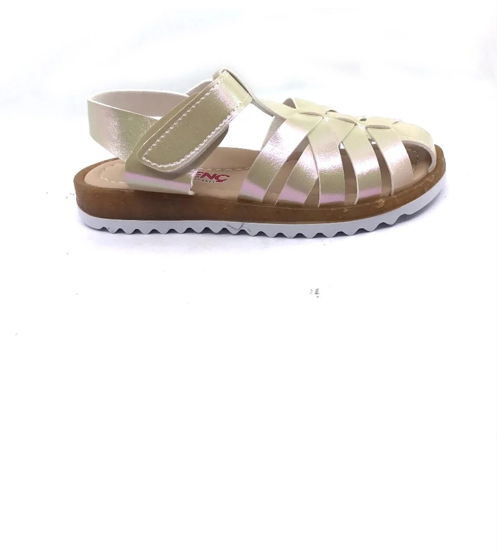 Şirin Bebe 01 Bej Kız Çocuk Yazlık Sandalet Ayakkabı model görseli