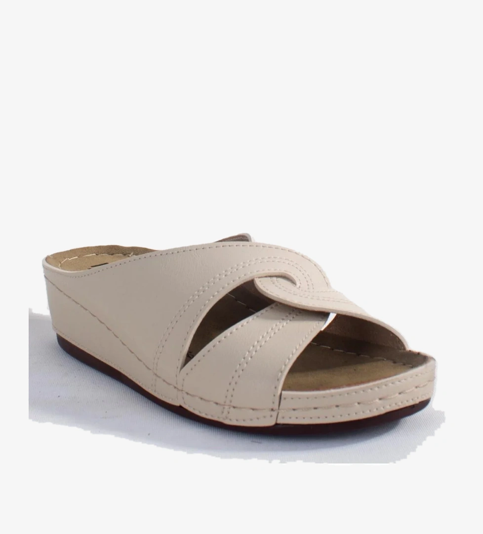 Dagoster DZA37-1816 Bej Günlük Ortopedik Kadın Terlik model görseli