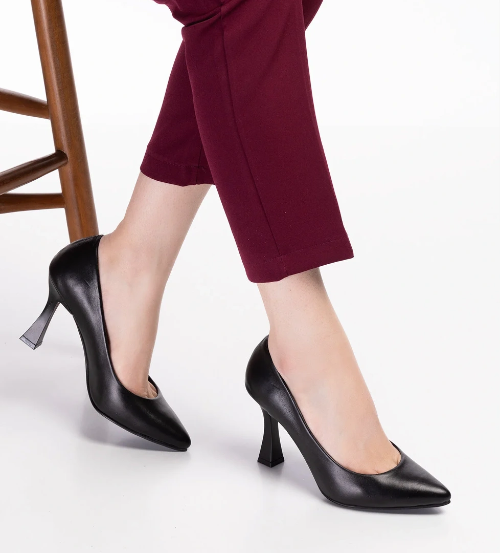 Gondol Kadın Hakiki Deri Stiletto Ayakkabı şhn.861