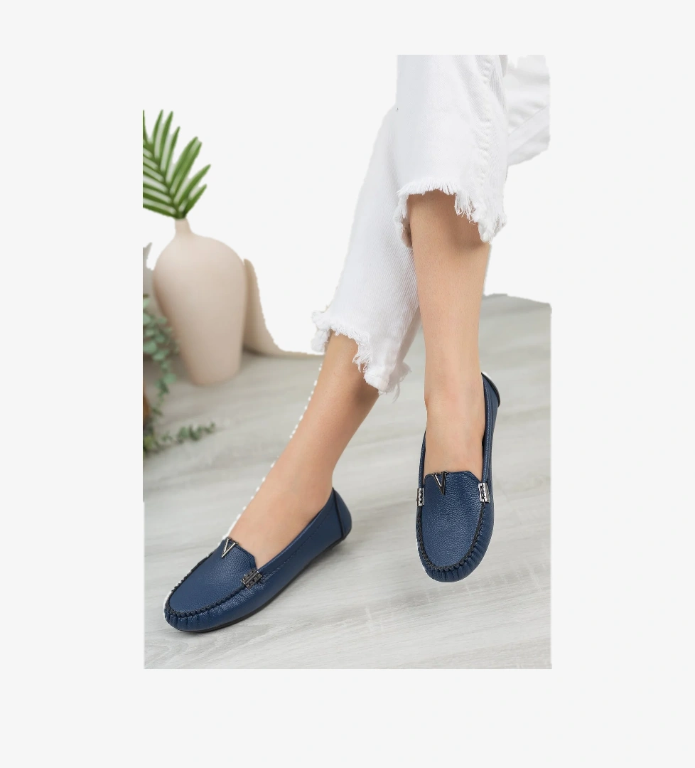 Flora Casual Günlük Kadın Babet Ayakkabı - Görsel 1