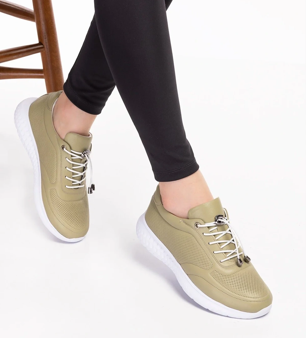 Gondol Kundura Gondol Içi Dışı Hakiki Deri Faylon Taban Hafif Spor Ayakkabı Es.111 model görseli