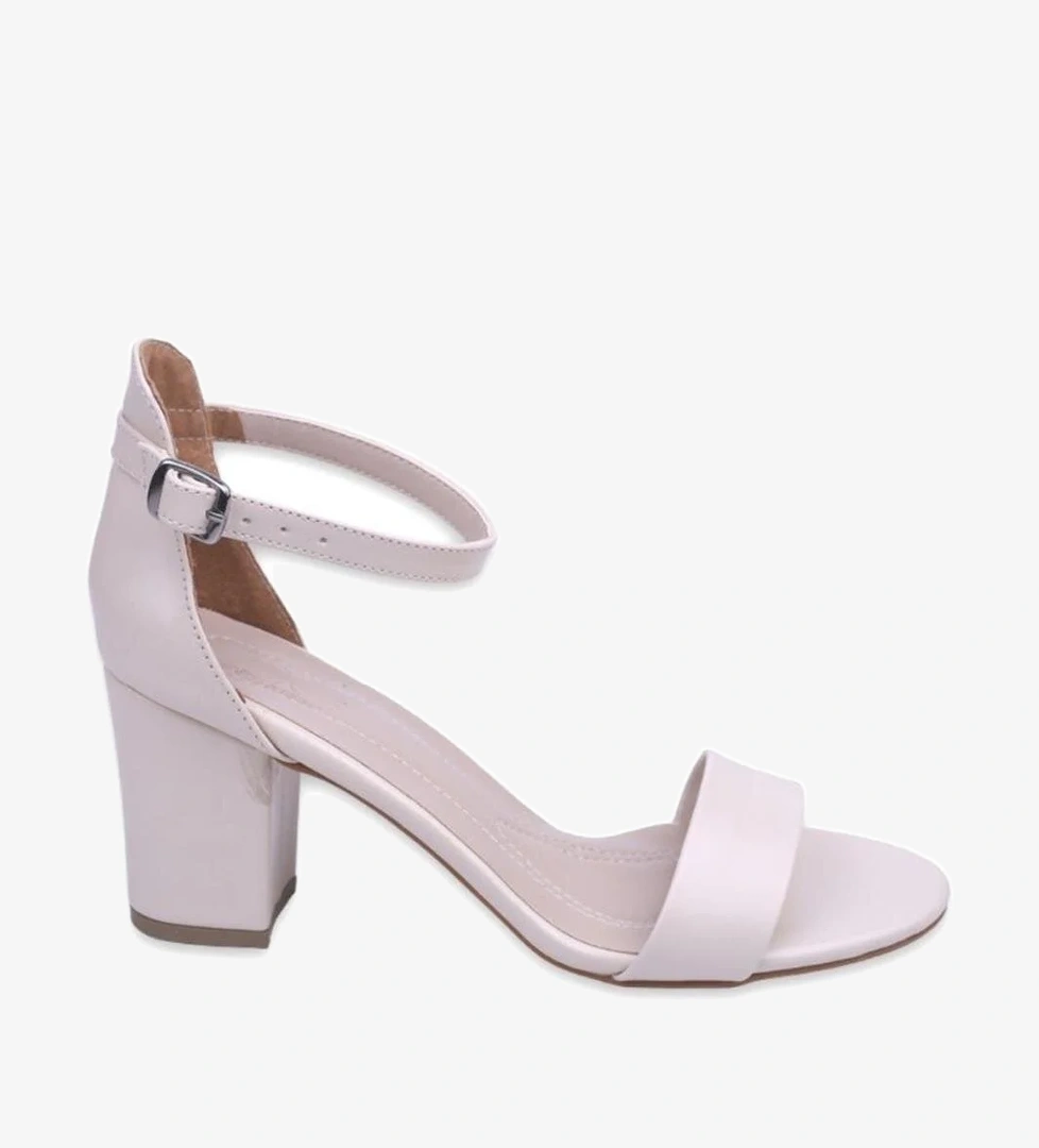 Ceylan 1552 Kadın 7 Cm Topuk Tek Bant Cilt Sandalet model görseli