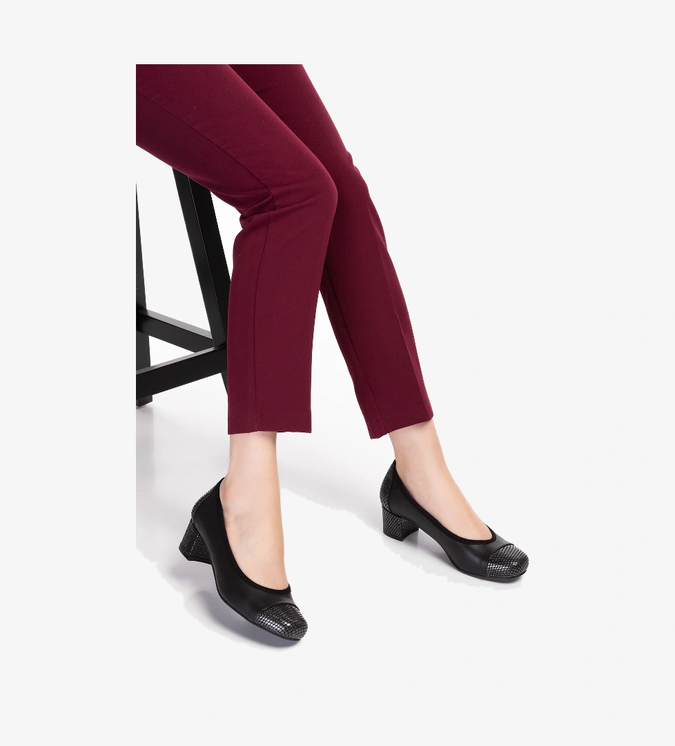 Gondol Kadın Hakiki Deri Rahat Günlük Topuklu Ayakkabı şhn.875