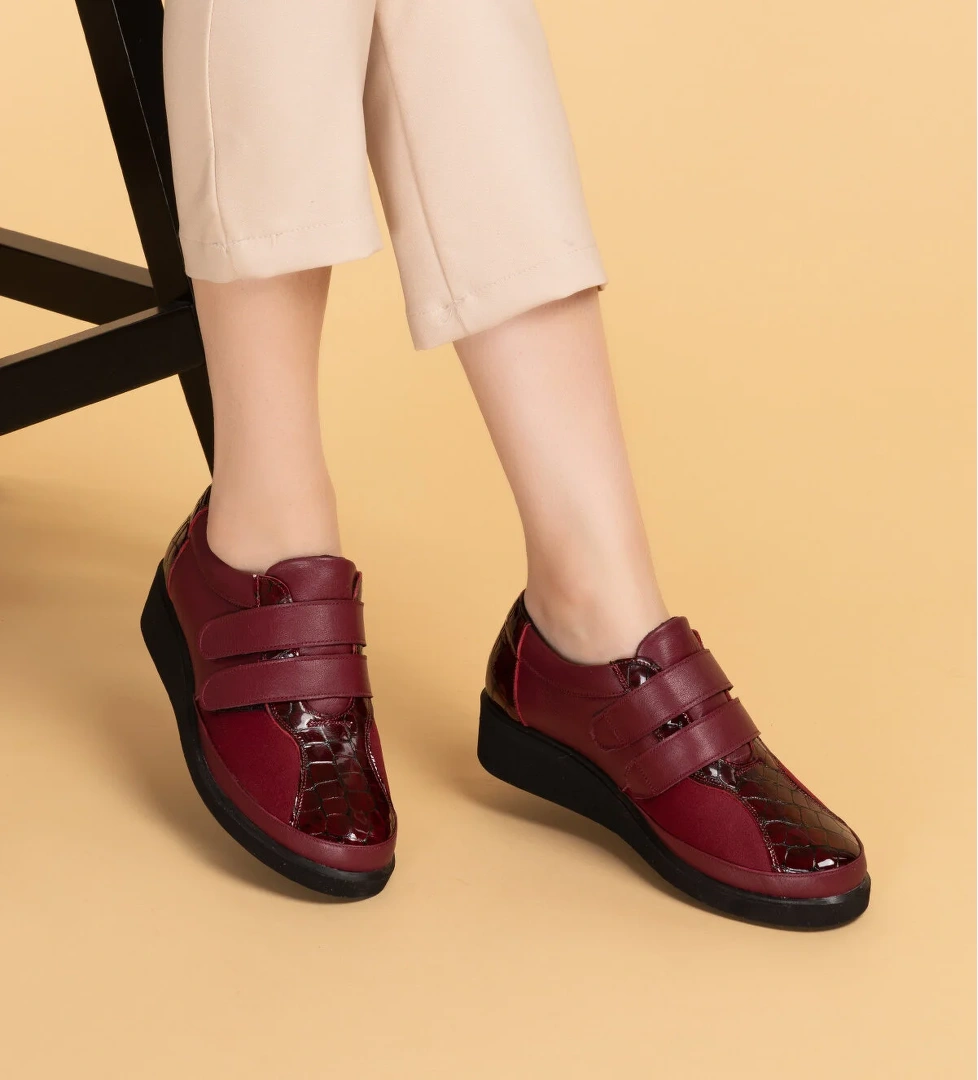 Gondol Hakiki Deri Kadın Kemik Çıkıntısına Özel Ayakkabı vdt.1670 - Görsel 1