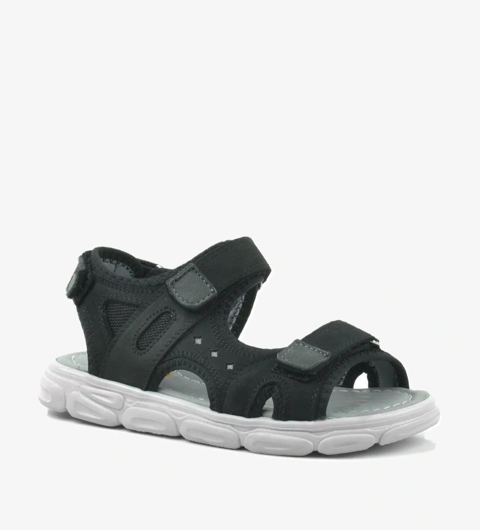 Rakerplus Flint Hakiki Deri Siyah Çocuk Sandalet model görseli