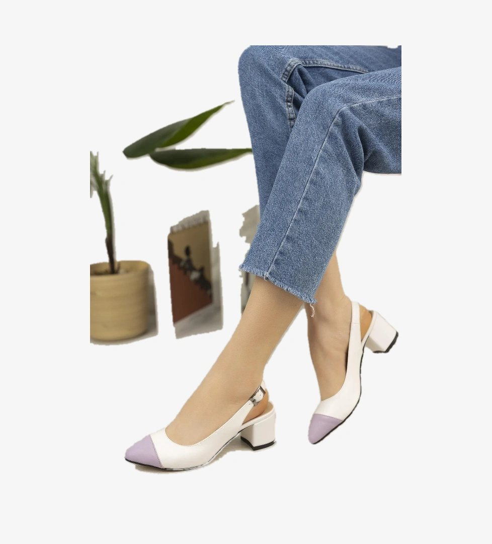 Muggo Lady Garantili Kadın Günlük Topuklu Ayakkabı