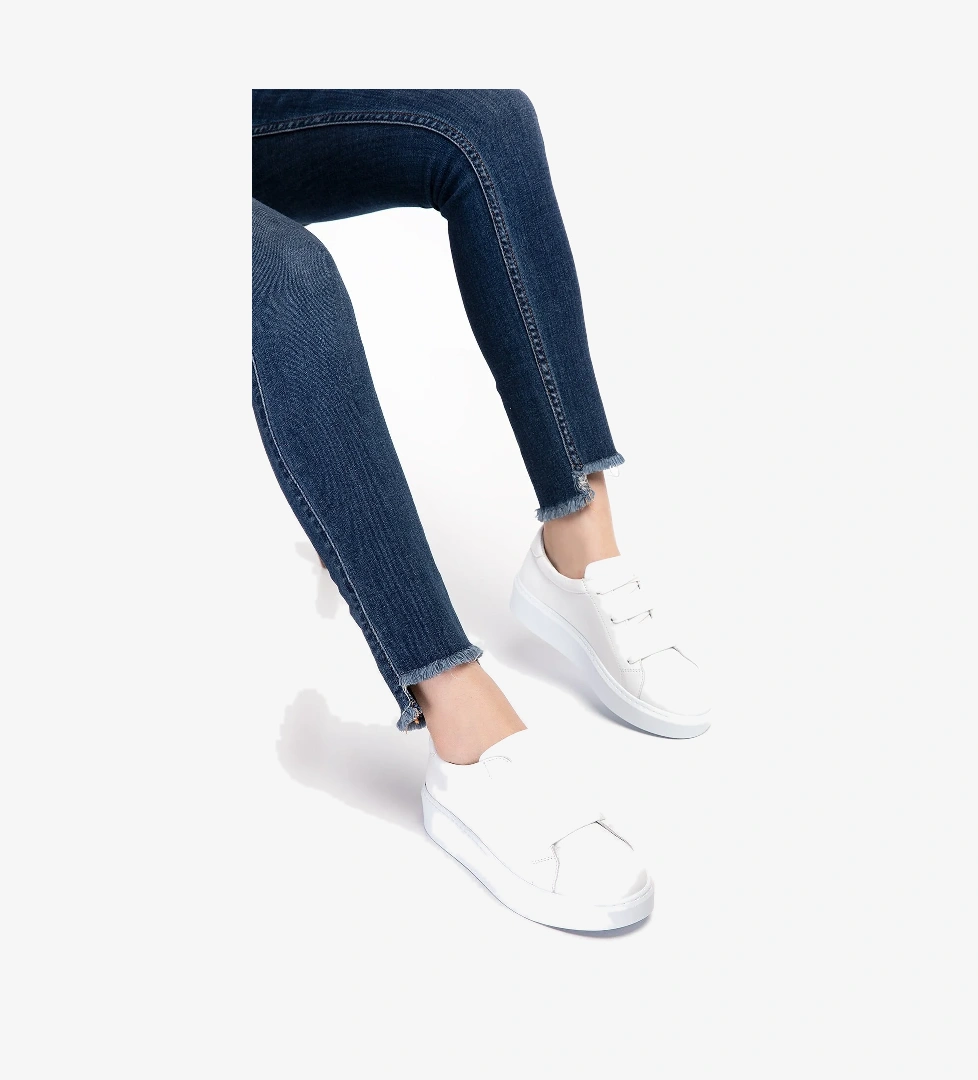 Gondol Hakiki Deri Anatomik Taban Spor Ayakkabı ell.6839 - Görsel 1