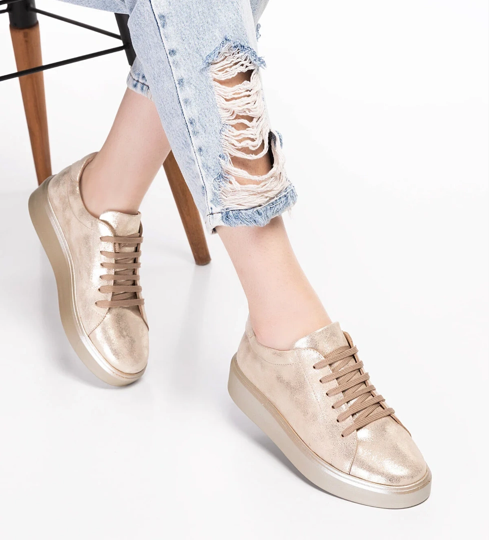 Gondol Hakiki Deri Anatomik Taban Spor Ayakkabı ell.6839