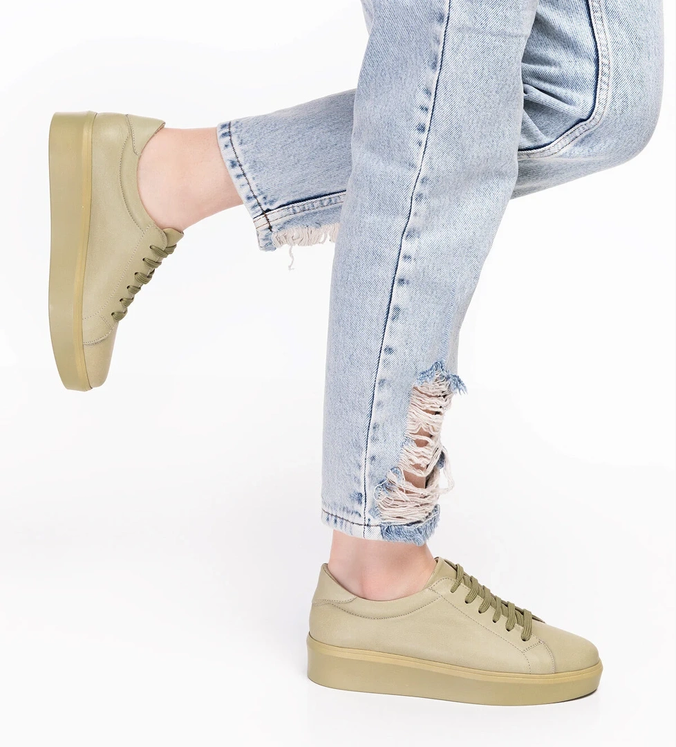 Gondol Hakiki Deri Anatomik Taban Spor Ayakkabı ell.6839