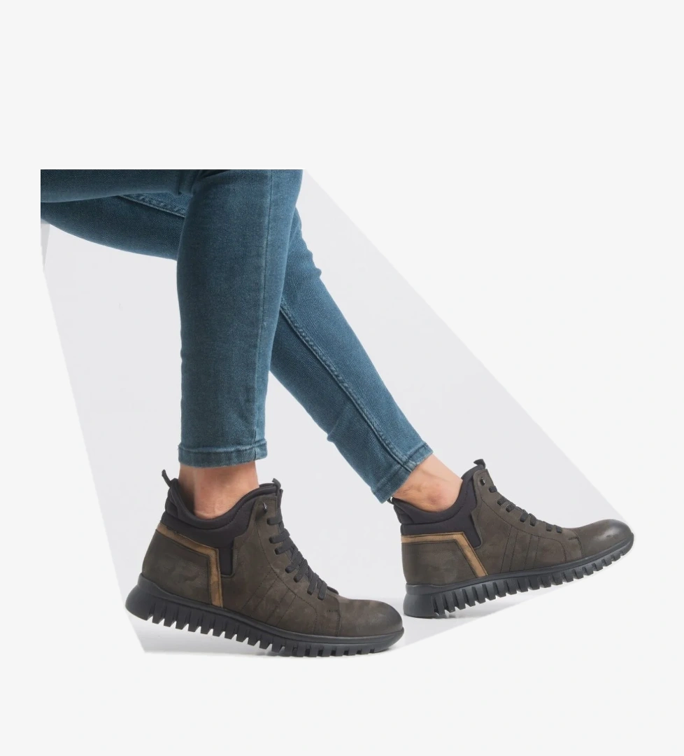 James Franco 4683 %100 Hakiki Deri Erkek Bot model görseli