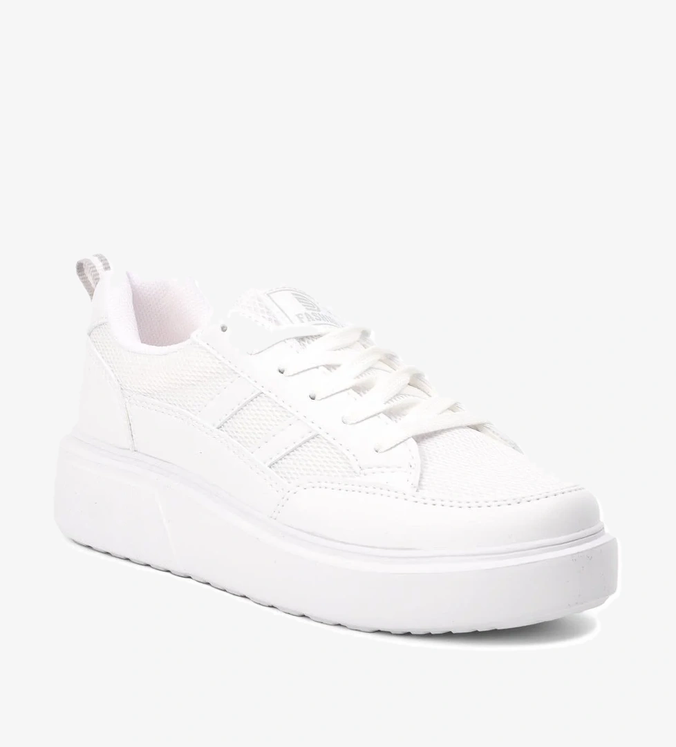 Deren Beyaz Unisex Spor Ayakkabı