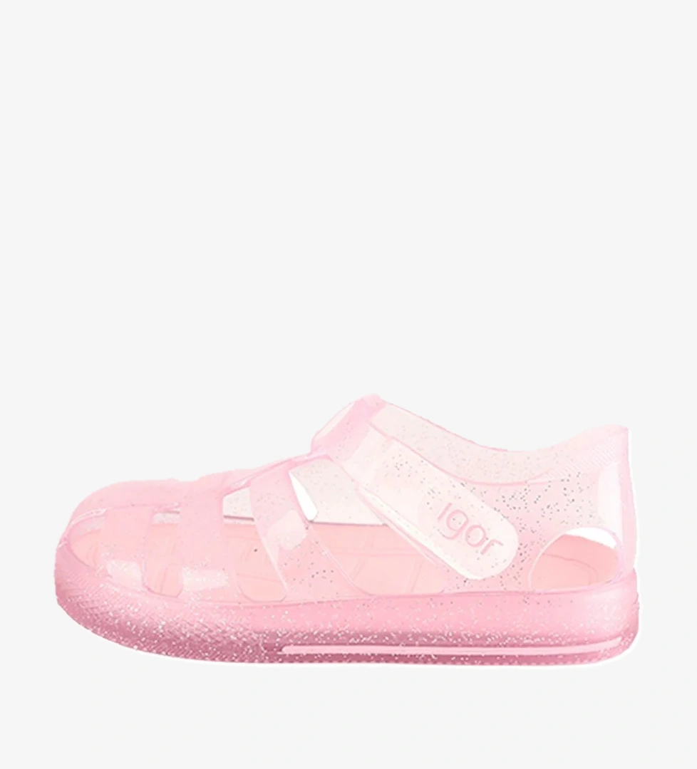 Igor Igor Pembe Star Glitter Çocuk Sandalet S10265-049 Sandalet & Terlik | Flo Pembe - 1. görsel