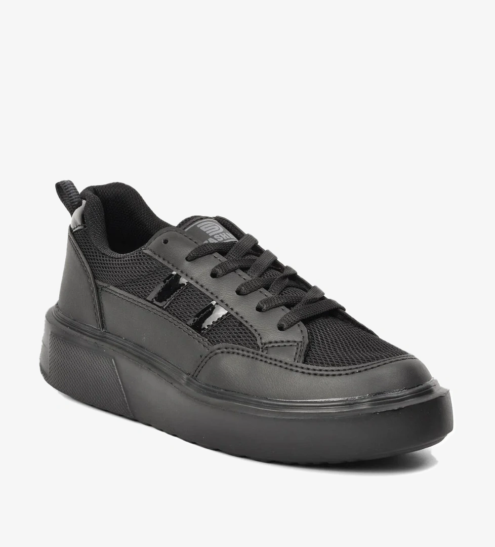 Deren Siyah Unisex Spor Ayakkabı