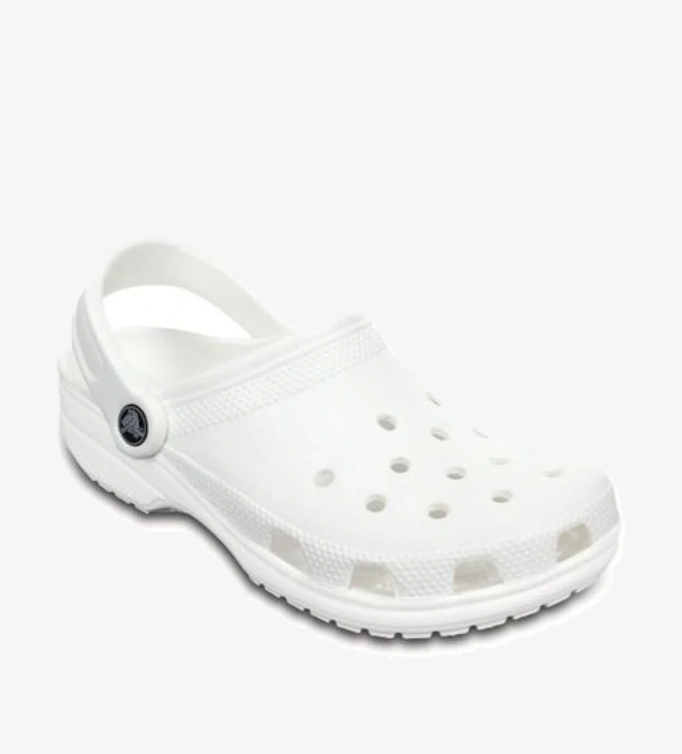 Classic Clog Terlik Beyaz 10001-100