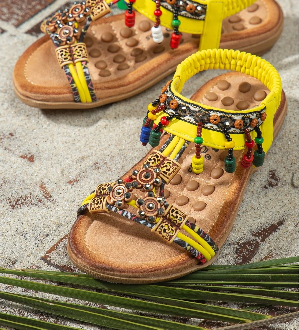 Alice Anatomik Fashion Taşlı Çocuk Sandalet - Görsel 1