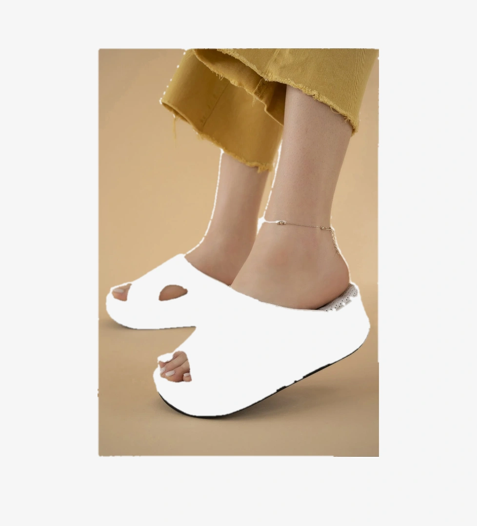 Biana Anatomik Ortopedik Ultra Rahat Taban Topuk Dikeni Tavsiyeli Madikal Sabo Günlük Kadın Terlik