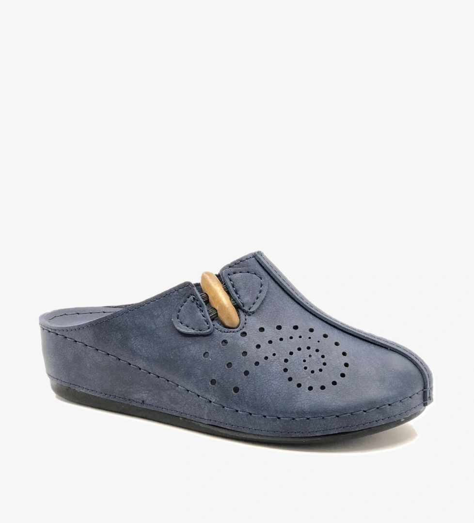 09-269 Dr.Tavsiyeli Ortapedik Kadın Terlik - Görsel 1