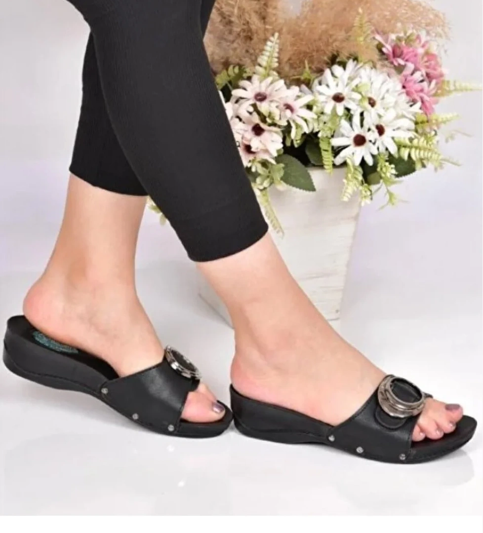 68-788 Jelli Topuk Dikeni Özel Dr.Tavsiyeli Ortapedik Kadın Terlik