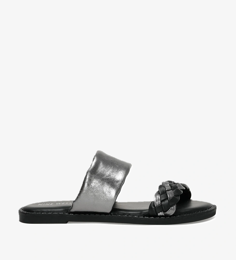 Nine West Nine West GUNNIS 2FX Siyah Kadın Düz Terlik Sandalet & Terlik | Flo Siyah - 1. görsel