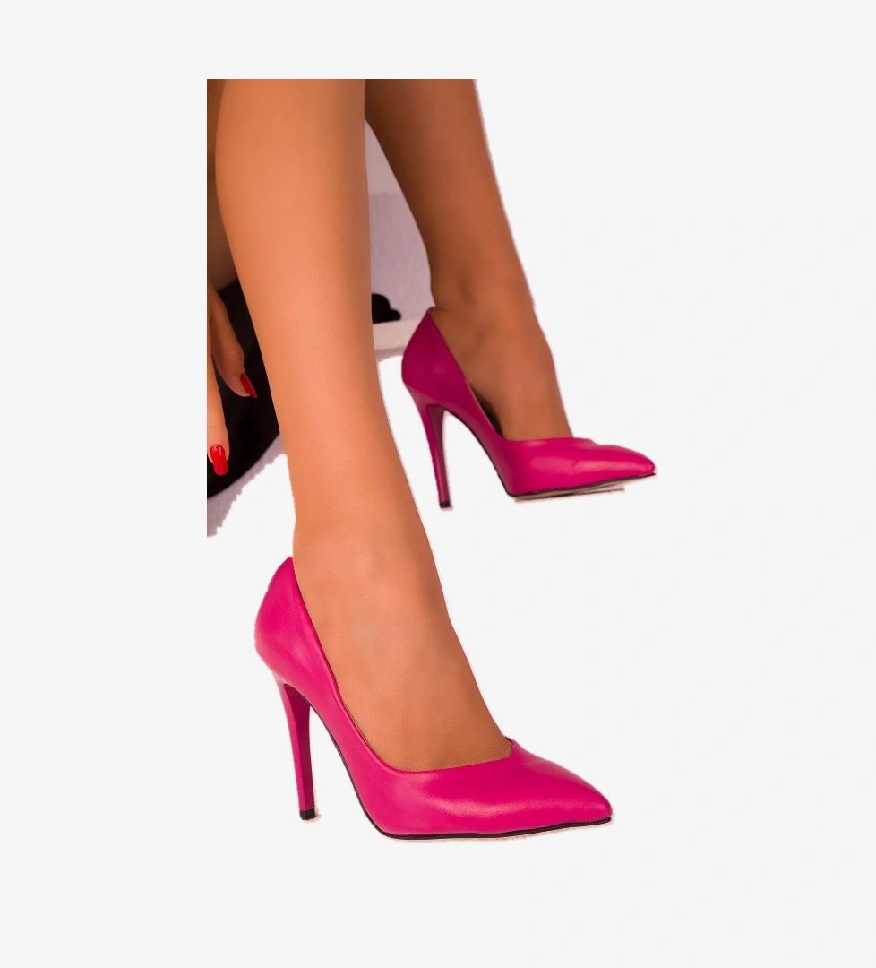 Kadın Klasik İnce Yüksek Topuk Stiletto Ayakkabı