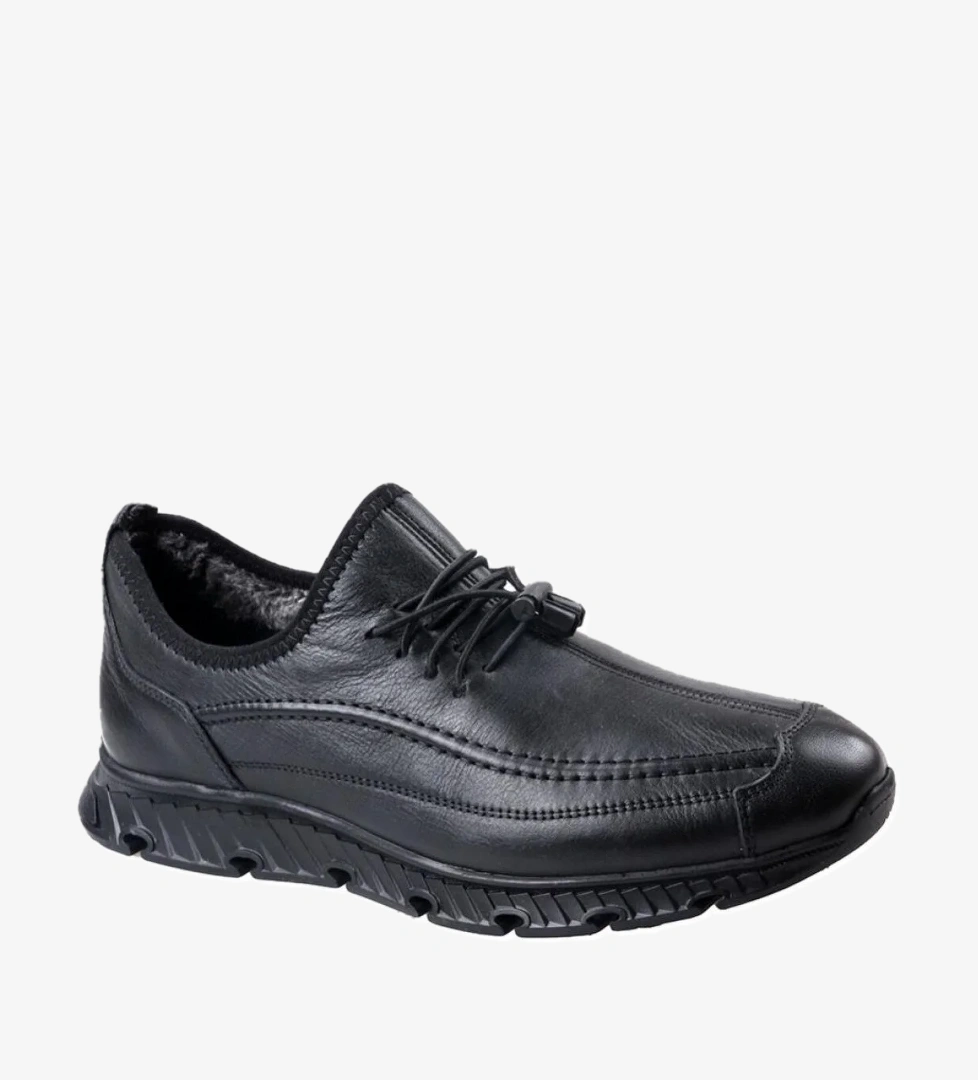 Tardelli̇ Tardelli 550 Orto Pedik Erkek Kürklü Deri Ayakkabı model görseli