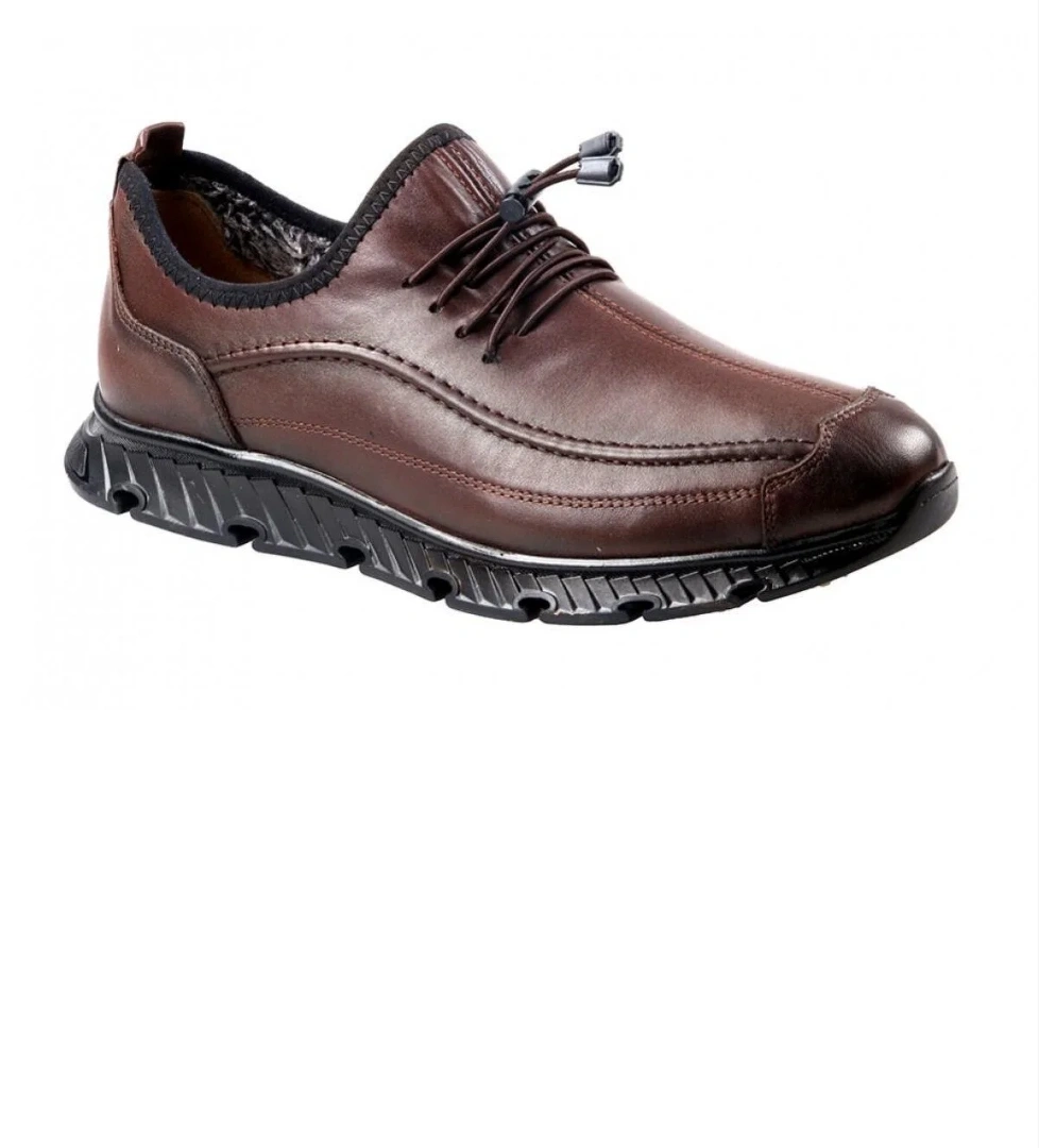 Tardelli 550 Orto pedik Erkek Kürklü Deri Ayakkabı