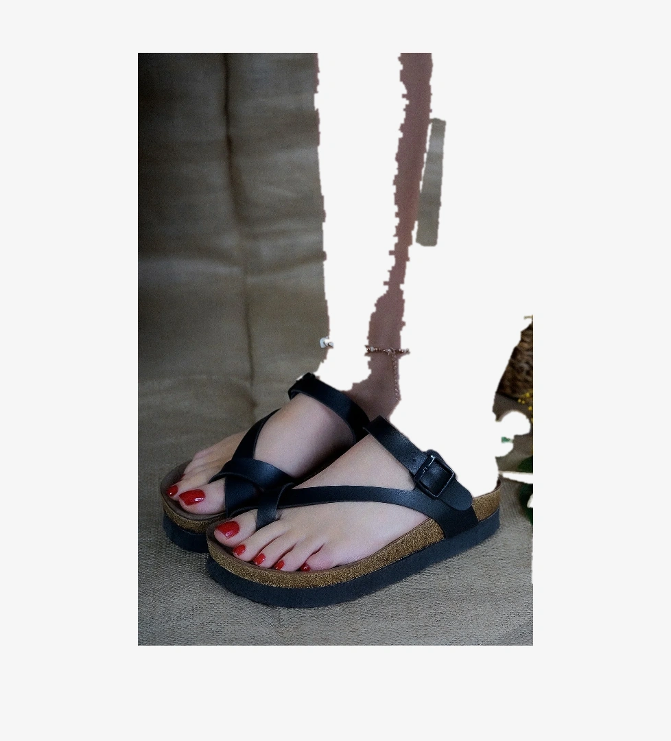 Mcdark Kadın Çapraz Parmak Arası Terlik model görseli