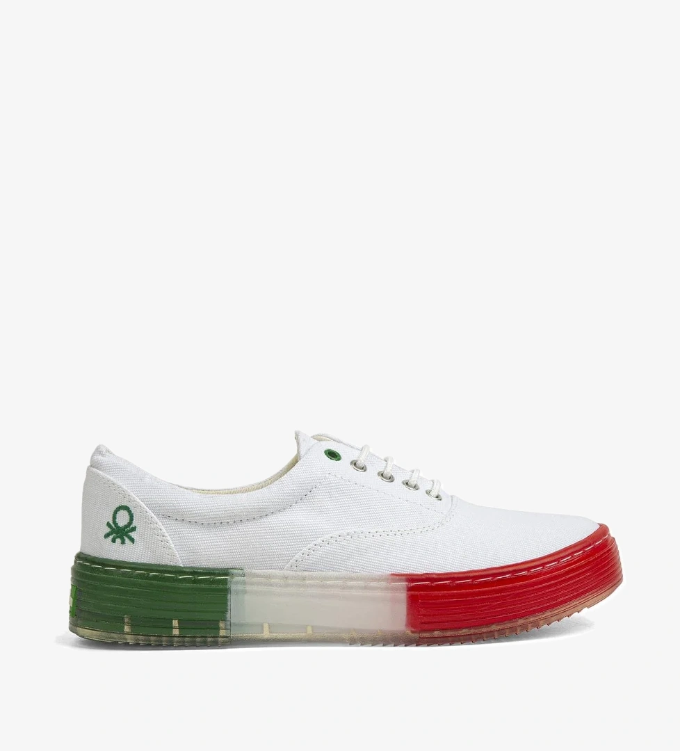 ® | BN-30696-3114 Beyaz Kirmizi - Kadın Spor Ayakkabı