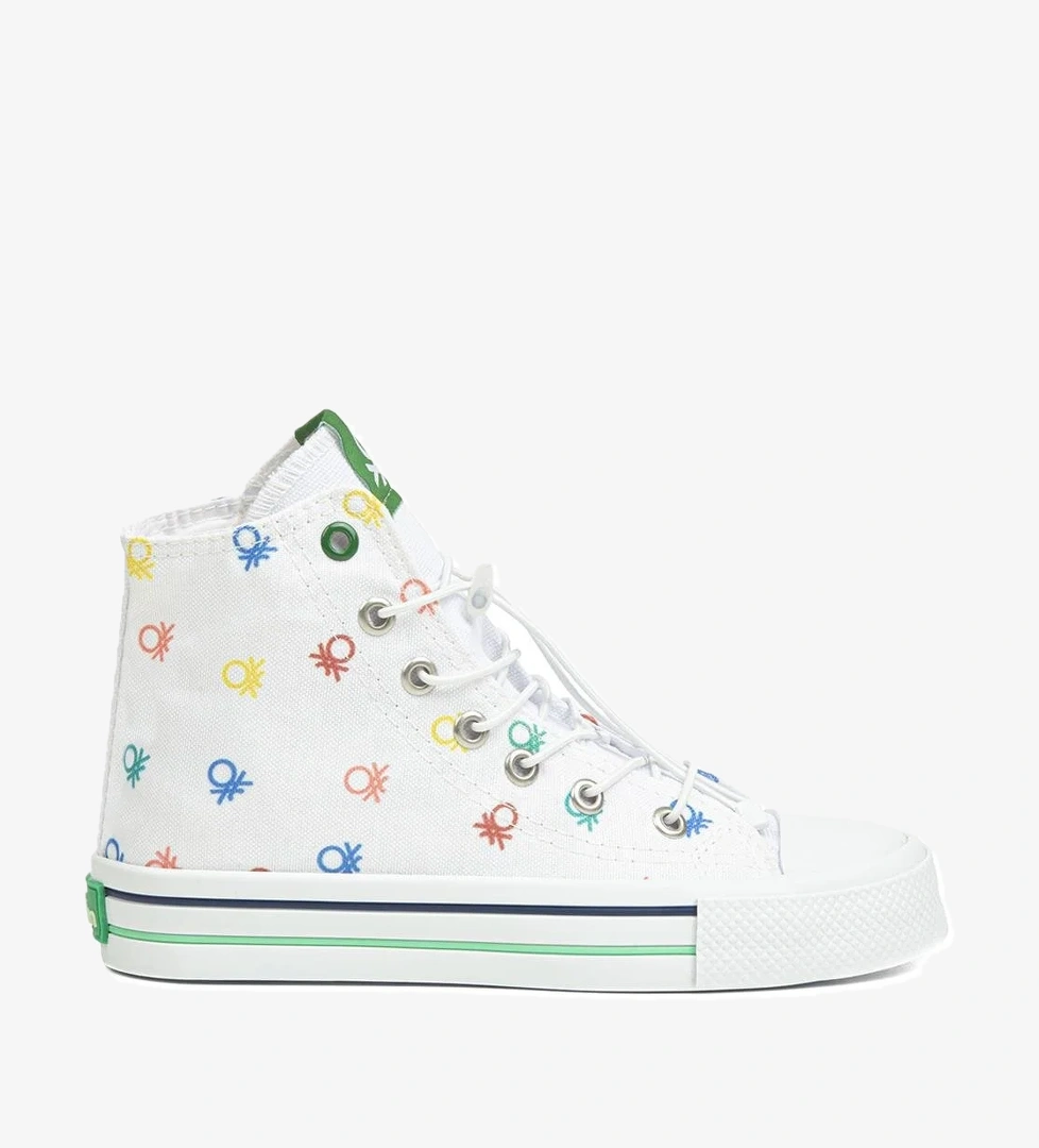 Benetton ® | BN-30183 - 3394 Beyaz - Çocuk Spor Ayakkabı model görseli