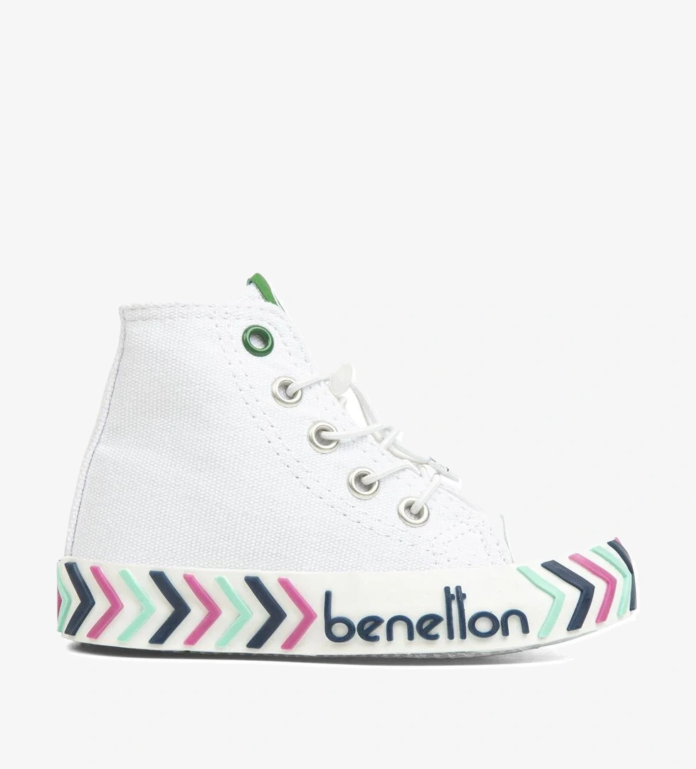 Benetton Beyaz Benetton Bn BN-30644 3394 Çocuk Spor Ayakkabı