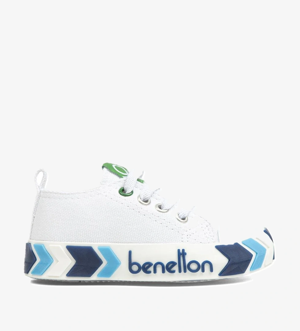 ® | BN-30642 - 3394 Beyaz Lacivert - Çocuk Spor Ayakkabı