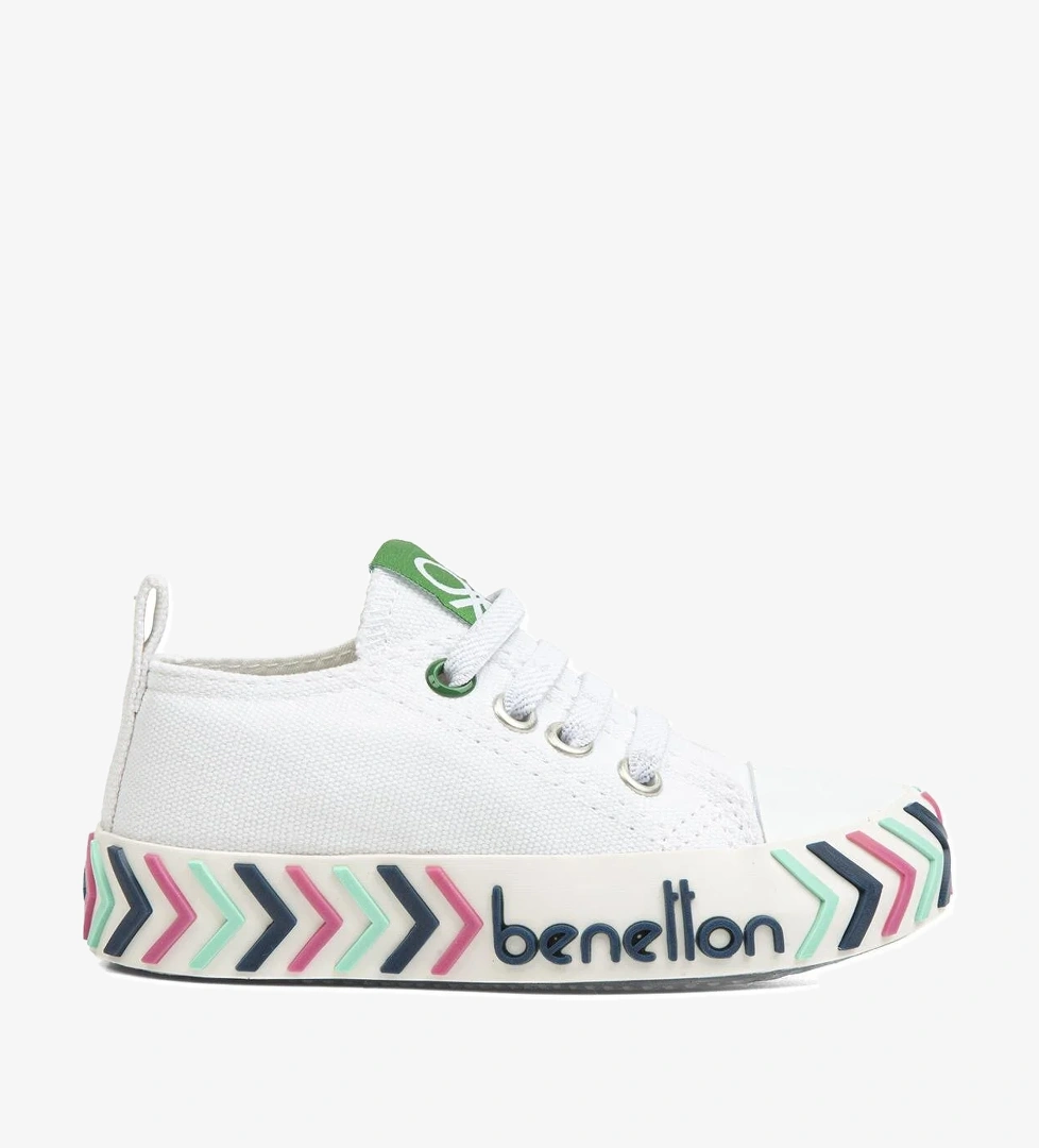 ® | BN-30640 - 3394 Beyaz Yeşil - Çocuk Spor Ayakkabı