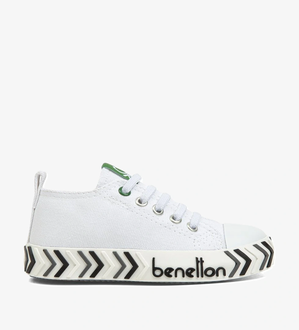 ® | BN-30641 - 3394 Beyaz Siyah - Çocuk Spor Ayakkabı