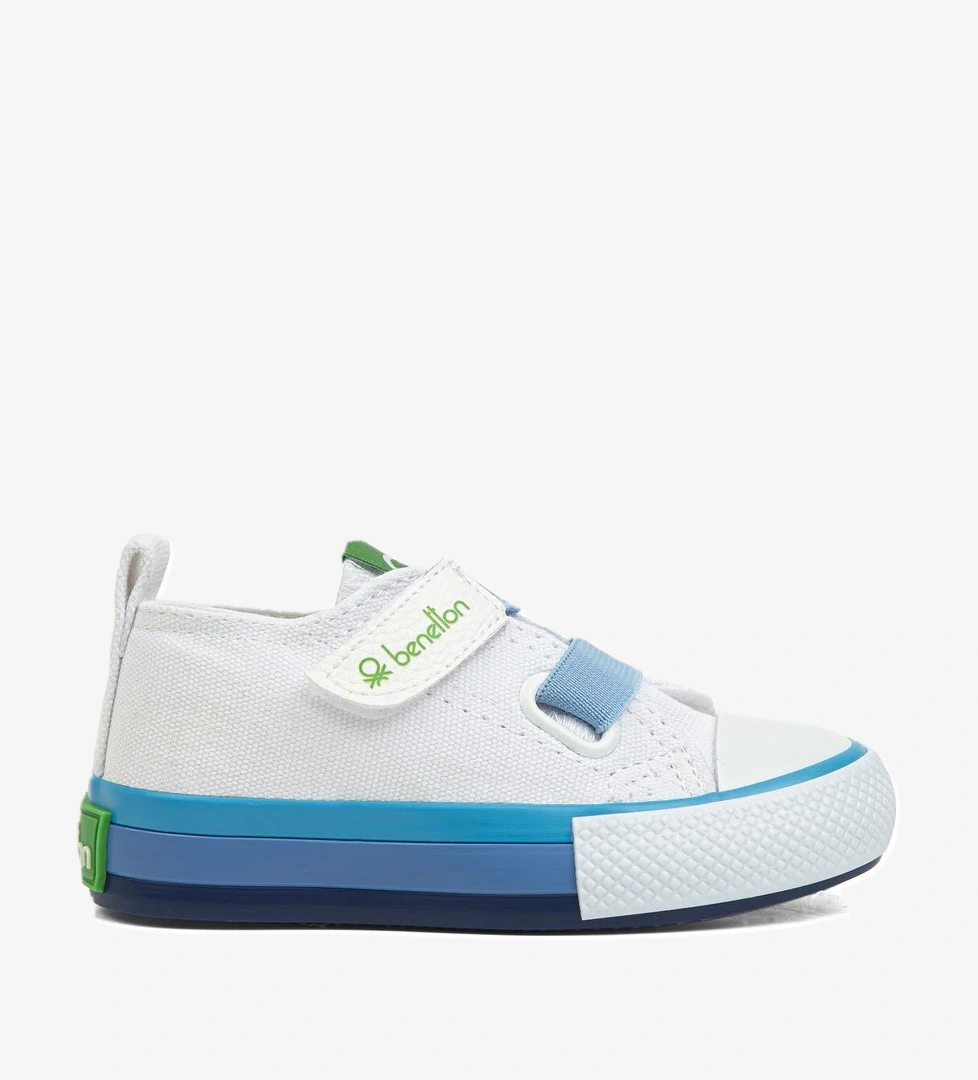 Benetton ® | BN-30648 - 3394 Beyaz Mavi - Çocuk Spor Ayakkabı model görseli