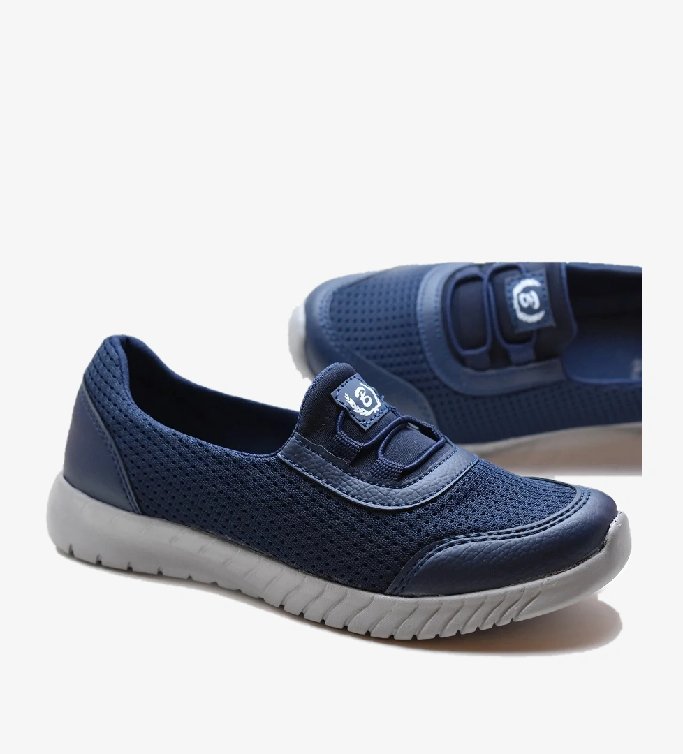 Ayakkabı Burada 150 Blacksea FULL ORTOPEDİK Yazlık Kadın Spor Ayakkabı Bağcıksız Babet