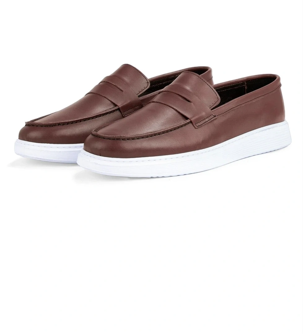 Ducavelli Trim Hakiki Deri Erkek Günlük Ayakkabı Loafer model görseli