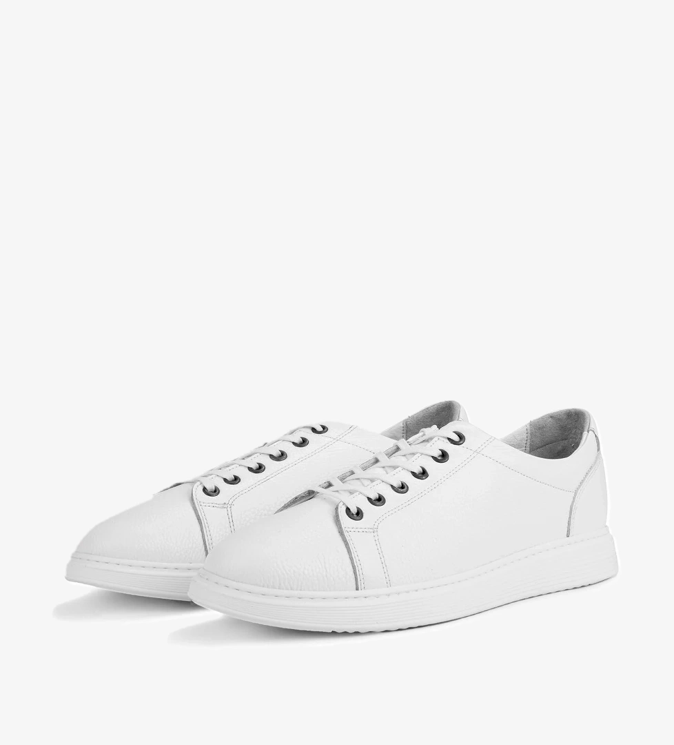 Verano Hakiki Deri Erkek Günlük Ayakkabı Yazlık Spor Ayakkabı